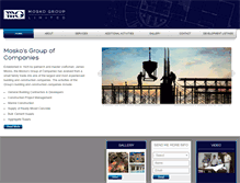 Tablet Screenshot of mosko.com